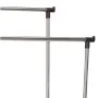 Storage solutions Coat rack with two bars and wheels 80x42x(90-160) cm by Storage solutions, Dresser Organizers and Bar Hange...