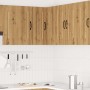 Armario de cocina de esquina de pared Kalmar roble artesanal