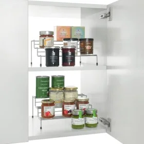 Metaltex Sliding spice rack 3 levels X-Tend metal 2 pcs by Metaltex, spice racks - Ref: Foro24-443442, Price: 30,50 €, Discou...