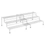Metaltex Sliding spice rack 3 levels X-Tend metal 2 pcs by Metaltex, spice racks - Ref: Foro24-443442, Price: 30,50 €, Discou...