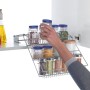 Metaltex 3-height Up&Down spice rack on rails by Metaltex, spice racks - Ref: Foro24-443444, Price: 48,62 €, Discount: %