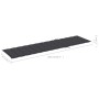 Tumbonas con mesa y cojín 2 unidades madera maciza de teca de vidaXL, Tumbonas - Ref: Foro24-3073171, Precio: 564,71 €, Descu...