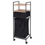 Bathroom Solutions Regal mit 2 Regalen und Bambus-Wäschekorb 109 cm von Bathroom Solutions, Kleiderbügel und Regale - Ref: Fo...