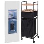 Bathroom Solutions Regal mit 2 Regalen und Bambus-Wäschekorb 109 cm von Bathroom Solutions, Kleiderbügel und Regale - Ref: Fo...