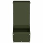 Comedero para Conejos Verde Oliva 17.5 x 26 x 28.5 cm