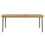 9-teiliges synthetisches Rattan anthrazitgraues Garten-Esszimmerset von vidaXL, Gartensets - Ref: Foro24-3072510, Preis: 457,...
