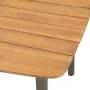 9-teiliges synthetisches Rattan anthrazitgraues Garten-Esszimmerset von vidaXL, Gartensets - Ref: Foro24-3072510, Preis: 457,...