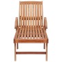 Sonnenliegen 2 Stück aus massivem Teakholz mit rotem Kissen von vidaXL, Liegen - Ref: Foro24-3073195, Preis: 549,91 €, Rabatt: %