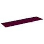 Sun loungers 2 pcs solid teak wood with red cushion by vidaXL, Loungers - Ref: Foro24-3073195, Price: 583,24 €, Discount: %