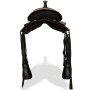 Montura occidental, cabezada y pechera cuero real 17" negra de vidaXL, Monturas - Ref: Foro24-91354, Precio: 282,11 €, Descue...
