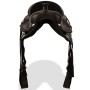 Montura occidental, cabezada y pechera cuero real 17" negra de vidaXL, Monturas - Ref: Foro24-91354, Precio: 282,11 €, Descue...