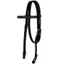Western saddle, bridle and real leather breastplate 17" black by vidaXL, Frames - Ref: Foro24-91354, Price: 224,43 €, Discoun...