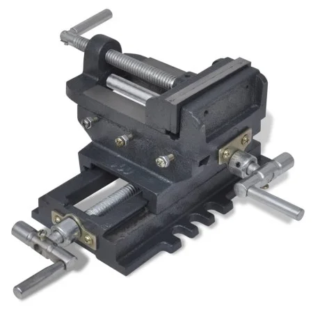 Tornillo de banco manual carro transversal 78 mm de vidaXL, Abrazaderas y tornillos - Ref: Foro24-141312, Precio: 73,75 €, De...