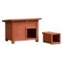 @Pet Brown Igelhaus aus Holz von @Pet, Käfige für Vögel und Tiere - Ref: Foro24-446808, Preis: 50,76 €, Rabatt: %