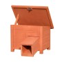 @Pet Brown Igelhaus aus Holz von @Pet, Käfige für Vögel und Tiere - Ref: Foro24-446808, Preis: 50,99 €, Rabatt: %