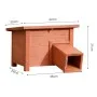 @Pet Brown Igelhaus aus Holz von @Pet, Käfige für Vögel und Tiere - Ref: Foro24-446808, Preis: 50,76 €, Rabatt: %