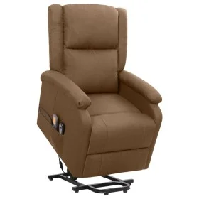 Hebbarer Massagesessel aus braunem Stoff von vidaXL, Elektrische Massagesessel - Ref: Foro24-329713, Preis: 380,88 €, Rabatt: %