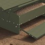 Comedero de Pedal para Pollos Verde Oliva 75 x 53 x 20,5 cm