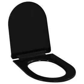 Toilet lid soft close and quick release black by vidaXL, Toilet and bidet seats - Ref: Foro24-145018, Price: 31,13 €, Discoun...