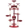 Cat scratcher with red and white sisal post 203 cm by vidaXL, Cat furniture - Ref: Foro24-170531, Price: 127,24 €, Discount: %