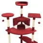Cat scratcher with red and white sisal post 203 cm by vidaXL, Cat furniture - Ref: Foro24-170531, Price: 127,24 €, Discount: %