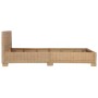 Hand-woven real rattan bed frame 140x200 cm by vidaXL, Beds and slatted bases - Ref: Foro24-283088, Price: 315,22 €, Discount: %