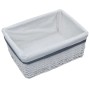 Set of 3 stackable natural willow baskets by vidaXL, Storage baskets - Ref: Foro24-286976, Price: 39,83 €, Discount: %