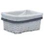 Set of 3 stackable natural willow baskets by vidaXL, Storage baskets - Ref: Foro24-286976, Price: 39,11 €, Discount: %