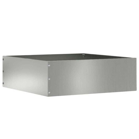 Borde de Césped Plateado 40 x 40 x 13 cm Acero Galvanizado en Ribetes y bordes para jardín | Comprar online en Foro24