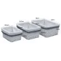 Set of 3 stackable natural willow baskets by vidaXL, Storage baskets - Ref: Foro24-286976, Price: 39,11 €, Discount: %