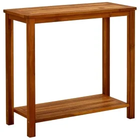 Garden console table solid acacia wood 80x35x75 cm by vidaXL, Garden tables - Ref: Foro24-316405, Price: 99,62 €, Discount: %