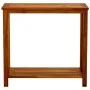 Garden console table solid acacia wood 80x35x75 cm by vidaXL, Garden tables - Ref: Foro24-316405, Price: 99,62 €, Discount: %
