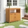 Gartenkonsolentisch aus massivem Akazienholz 80x35x75 cm von vidaXL, Gartentische - Ref: Foro24-319696, Preis: 210,71 €, Raba...