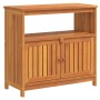 Solid acacia wood garden console table 80x35x75 cm by vidaXL, Garden tables - Ref: Foro24-319696, Price: 210,71 €, Discount: %