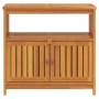 Solid acacia wood garden console table 80x35x75 cm by vidaXL, Garden tables - Ref: Foro24-319696, Price: 210,71 €, Discount: %