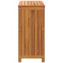 Solid acacia wood garden console table 80x35x75 cm by vidaXL, Garden tables - Ref: Foro24-319696, Price: 210,71 €, Discount: %