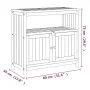Gartenkonsolentisch aus massivem Akazienholz 80x35x75 cm von vidaXL, Gartentische - Ref: Foro24-319696, Preis: 210,71 €, Raba...