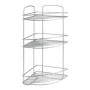 Metaltex 3-tier shower corner shelf Onda silver by Metaltex, Bathtub trays - Ref: Foro24-443455, Price: 56,24 €, Discount: %