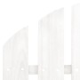 Silla de jardín con otomana madera blanca de vidaXL, Sillas de jardín - Ref: Foro24-40859, Precio: 90,62 €, Descuento: %