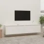Wall cabinet 2 pcs solid white pine wood 80x30x35 cm by vidaXL, Shelves and shelves - Ref: Foro24-813458, Price: 116,63 €, Di...