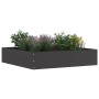 Borde de Césped 6 pcs Negro 60 x 60 x 13 cm Acero