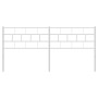 White metal headboard 200 cm by vidaXL, Headboards and footboards - Ref: Foro24-355746, Price: 33,98 €, Discount: %