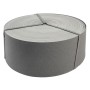 Nature Bordura de jardín gris 15cmx40m 3mm