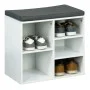 HI Zapatero con cojín blanco 51,5x29x48 cm by HI, Shoe racks and shoe organizers - Ref: Foro24-445599, Price: 53,77 €, Discou...