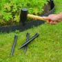 Nature Deko-Gartenumrandung schwarz 0,13x12 m 3 mm von Nature, Garteneinfassung und Einfassung - Ref: Foro24-446391, Preis: 4...