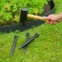 Nature Deko-Gartenumrandung schwarz 0,13x12 m 3 mm von Nature, Garteneinfassung und Einfassung - Ref: Foro24-446391, Preis: 4...