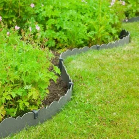 Natur Dekorative Gartenkante Grau 0,13x12 m 3 mm von Nature, Garteneinfassung und Einfassung - Ref: Foro24-446392, Preis: 43,...