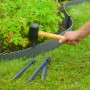 Nature Bordura decorativa de jardín gris 0,13x12 m 3 mm by Nature, Garden edging and edging - Ref: Foro24-446392, Price: 43,1...