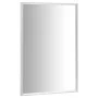 Silberner Spiegel 60x40 cm von vidaXL, Spiegel - Ref: Foro24-322731, Preis: 35,85 €, Rabatt: %