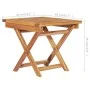 Sun loungers with table and cushion 2 units solid teak wood by vidaXL, Loungers - Ref: Foro24-3073172, Price: 597,22 €, Disco...